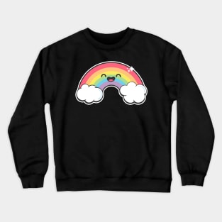 Kawaii Rainbow Crewneck Sweatshirt